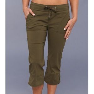 Prana Bliss Capri in Cargo Green